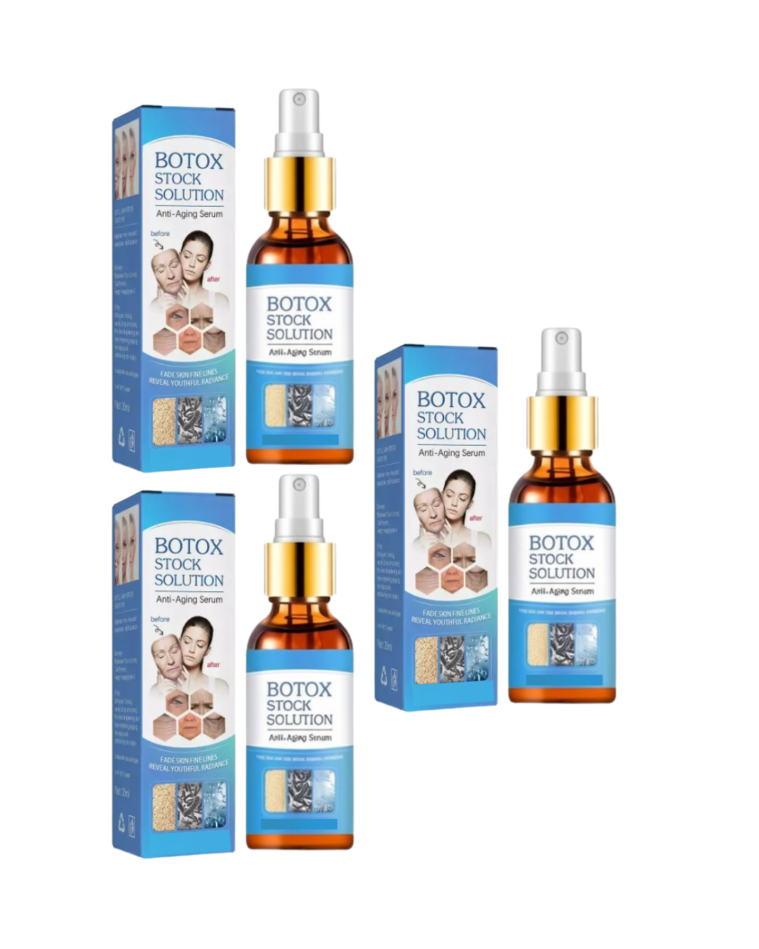 (x3) Botox Stock Solution antiarrugas